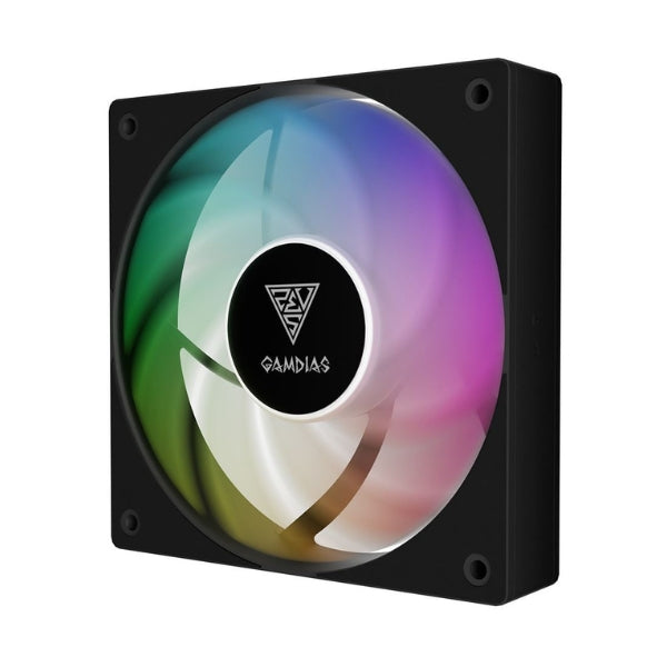 Fan-Cooler-Gamdias-Notus-M1-1203-ARGB-Hydraulic-Bearing-120mm-Negro-ARGB