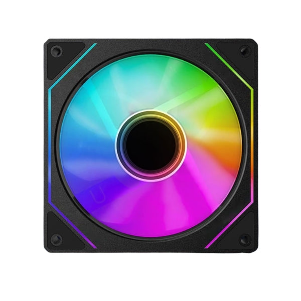 Fan-Cooler-Kingwin-KWI-FAN01-Infinity-Mirror-Hydraulic-Bearing-120mm-Negro-ARGB