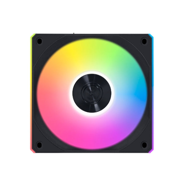 Fan-Cooler-Lian-Li-UNI-FAN-CL-Wireless-Fluid-Dynamic-Bearing-120mm-Negro-RGB-3-Pack