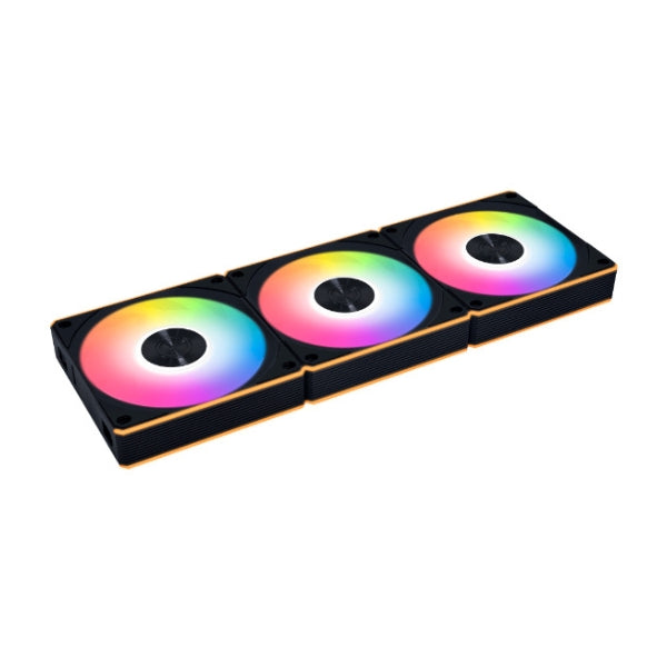 Fan-Cooler-Lian-Li-UNI-FAN-CL-Wireless-Fluid-Dynamic-Bearing-120mm-Negro-RGB-3-Pack