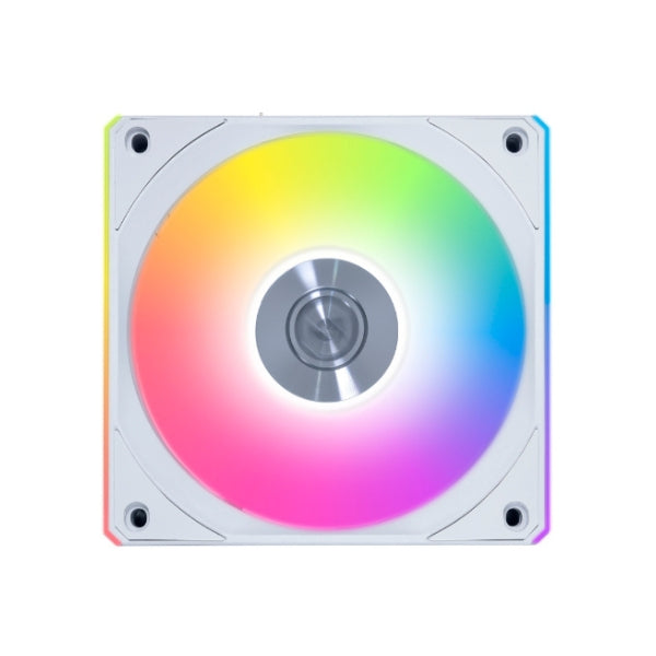 Fan-Cooler-Lian-Li-UNI-FAN-CL-Wireless-Reverse-Blade-Fluid-Dynamic-Bearing-120mm-Blanco-RGB-3-Pack