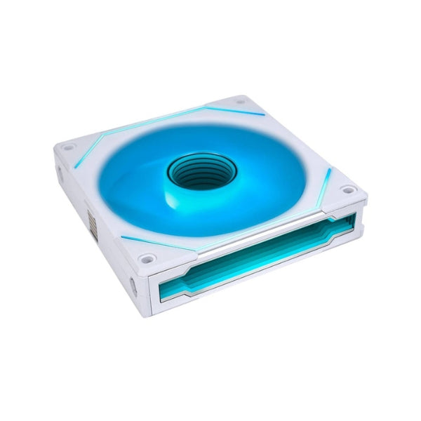 Fan-Cooler-Lian-Li-UNI-FAN-SL-INF-LCD-FLEX-Fluid-Dynamic-Bearing-120mm-Blanco-RGB