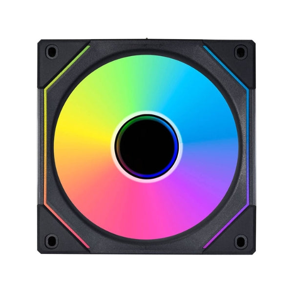 Fan-Cooler-Lian-Li-UNI-FAN-SL-INF-LCD-FLEX-Fluid-Dynamic-Bearing-120mm-Negro-RGB-3-Pack