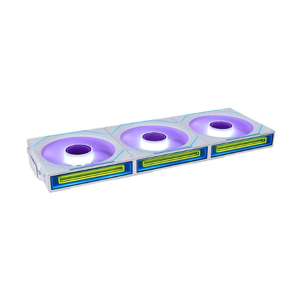 Fan-Cooler-Lian-Li-UNI-FAN-SL-INF-WIRELESS-120-Reversed-Blade-Fluid-Dynamic-Bearing-120mm-Blanco-RGB-3-Pack