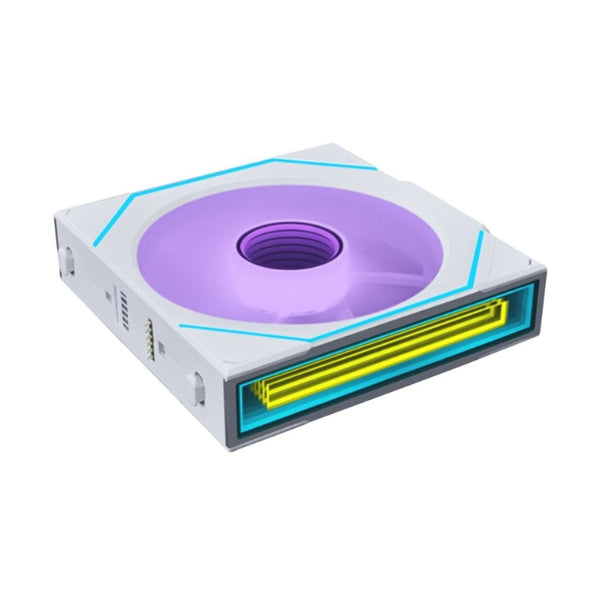 Fan-Cooler-Lian-Li-UNI-FAN-SL-INF-Wireless-120-Fluid-Dynamic-Bearing-120mm-Blanco-RGB