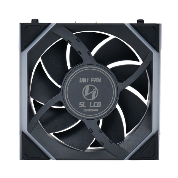 Fan-Cooler-Lian-Li-UNI-FAN-SL-Wireless-LCD-Fluid-Dynamic-Bearing-120mm-Negro-RGB