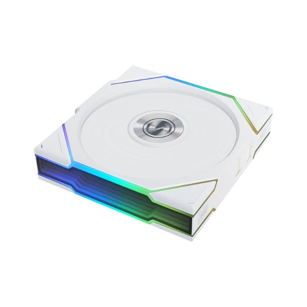 Fan-Cooler-Lian-Li-UNI-FAN-TL120-V2-Reverse-Blade-Wireless-Fluid-Dynamic-Bearing-120mm-Blanco-RGB