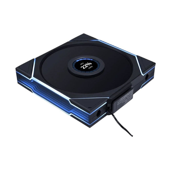 Fan-Cooler-Lian-Li-Uni-Fan-TL-Wireless-LCD-Fluid-Dynamic-Bearing-140mm-Negro-RGB