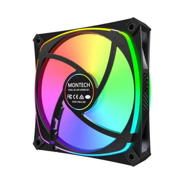 Fan-Cooler-Montech-AX120-PRO-Rifle-Bearing-120mm-Negro-RGB-3-Pack