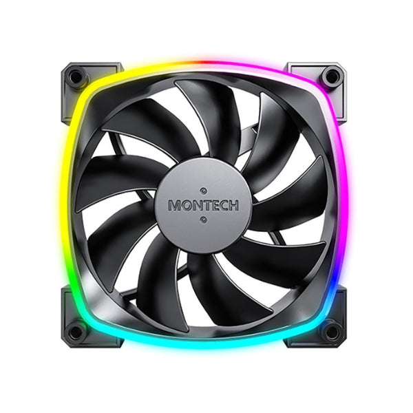Fan-Cooler-Montech-AX120-Rifle-Dynamic-Bearing-120mm-Negro-RGB-3-Pack