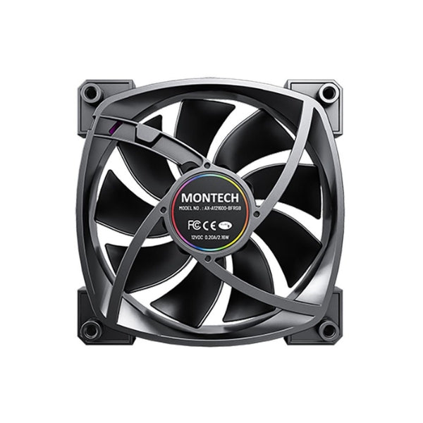 Fan-Cooler-Montech-AX120-Rifle-Dynamic-Bearing-120mm-Negro-RGB-3-Pack