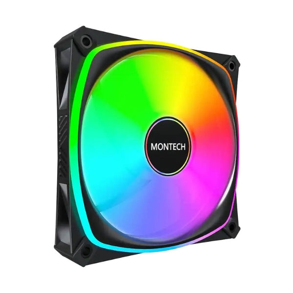 Fan-Cooler-Montech-RX120-PRO-RGB-Rifle-Bearing-120mm-Negro-RGB-3-Pack
