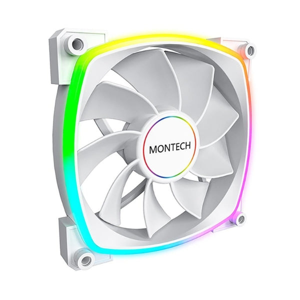 Fan-Cooler-Montech-RX140-ARGB-Reversed-Rifle-Bearing-140mm-Blanco-ARGB