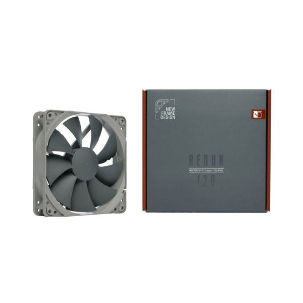Fan-Cooler-Noctua-NF-P12-Redux-1700-PWM-SSO-Bearing-120mm-Gris