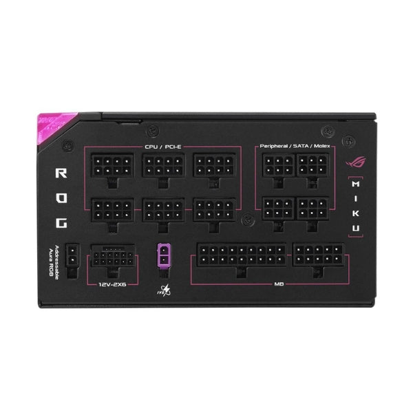 Fuente-de-Poder-ASUS-ROG-Thor-Hatsune-Miku-Edition-1200W-80-PLUS-Platinum-Modular-ATX