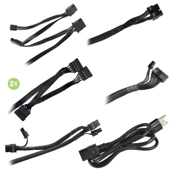 Fuente-de-Poder-EVGA-600W-cables