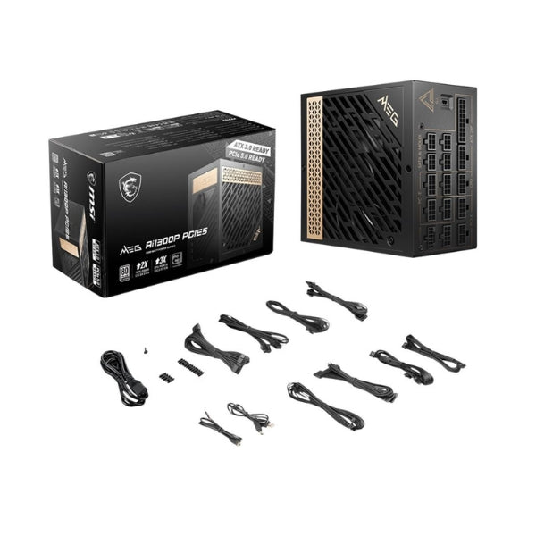 Fuente-de-Poder-MSI-MEG-Ai1300P-PCIE5-1300W-80-PLUS-Platinum-Modular-ATX