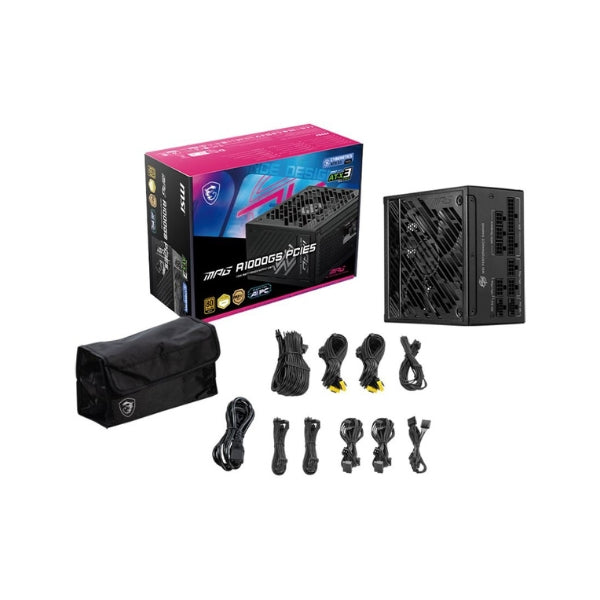 Fuente-de-Poder-MSI-MPG-A1000GS-PCIe5-1000W-80-PLUS-Gold-Modular-ATX