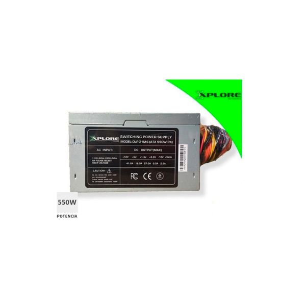 Fuente-de-poder-Explore-DLP-21MS-ATX-550WP4-front