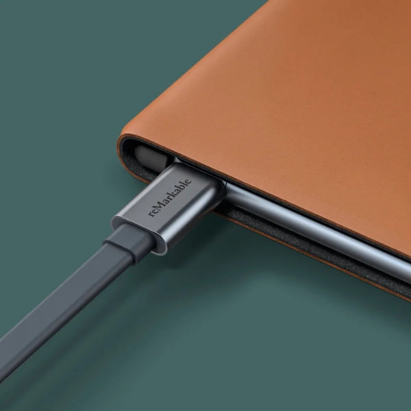 Funda-para-tablet-reMarkable-2-Premium-Leather-Book-Folio-Brown
