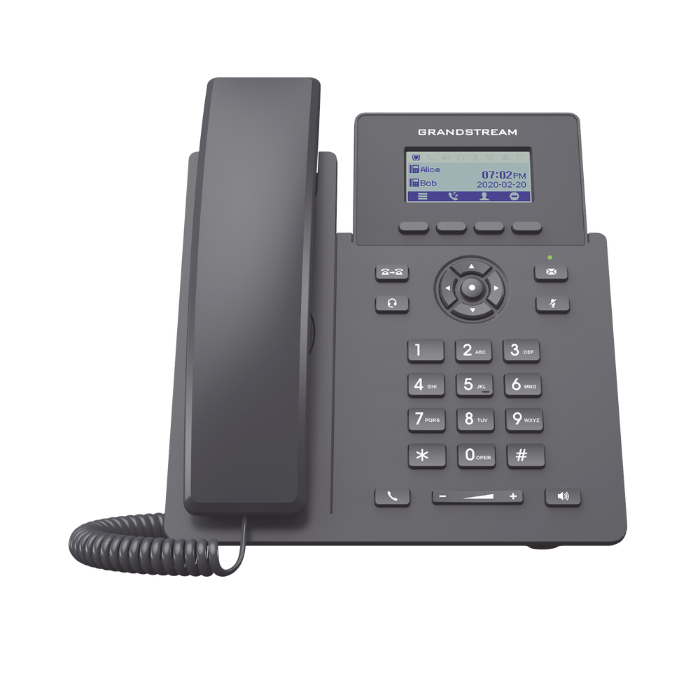 Teléfono IP Grandstream GRP-2601 2 Líneas SIP 2 Cuentas SIP 2.21"