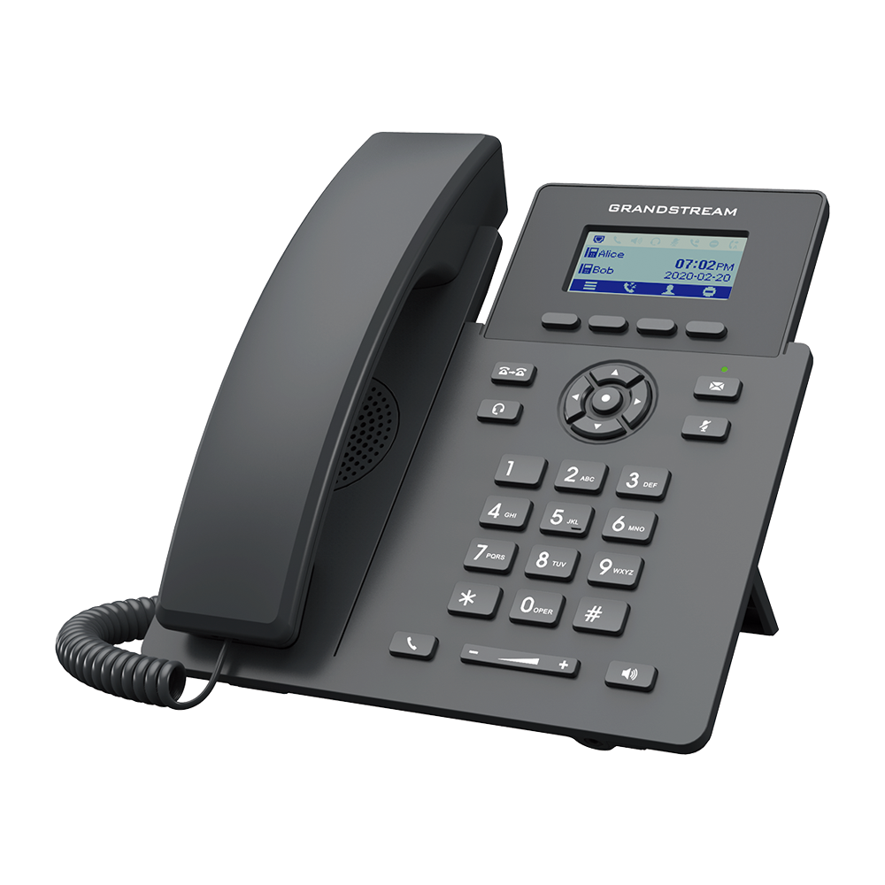 Teléfono IP Grandstream GRP2601W 2 Líneas SIP 2 Cuentas SIP 2.4" WiFi PoE