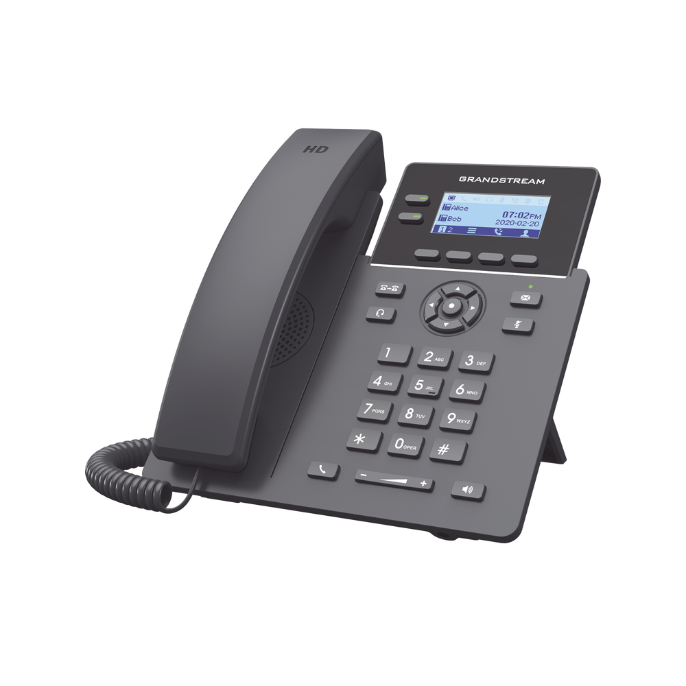 Teléfono IP Grandstream GRP2602 2 Líneas SIP 4 Cuentas SIP 2.21"