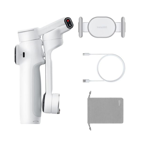 Gimbal Insta360 Flow 2 Pro para Smartphone Blanco – CINSABQBFLOW201