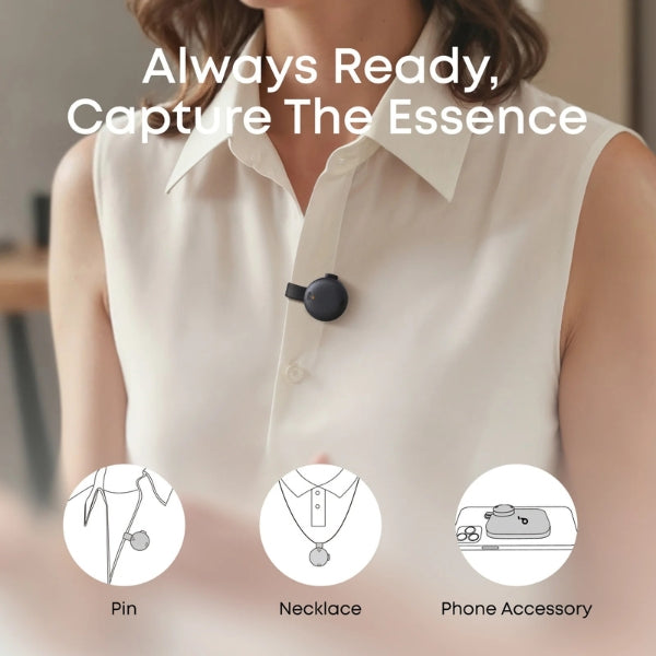 Grabadora-Inteligente-Anker-Work-AI-Notetaker-Negra