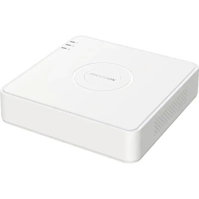 DVR Hikvision - 4 Canales TURBOHD - 1 Bahía de Disco Duro - H.265+ - Audio por Coaxitrion - IDS-7104HQHI-M1/S(C)