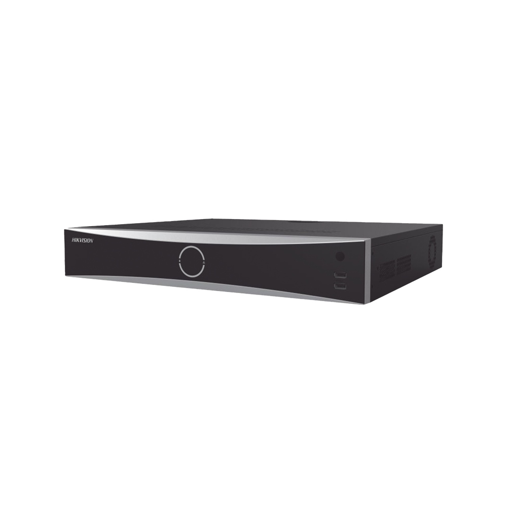 NVR Hikvision - Reconocimiento Facial (Base de Datos) - 16 Canales IP - 4 Bahías de Disco Duro - HDMI en 8K - IDS-7716NX