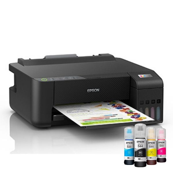 Impresora Epson EcoTank L1250 Inalámbrica Tinta Continua - 33 ppm Mono y 15 ppm Color - C11CJ71301