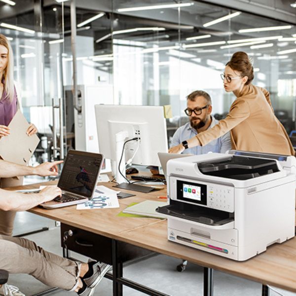 Impresora Multifuncional Epson WorkForce Pro WF-C5890 Inalámbrica – Color – Dúplex – C11CK23301