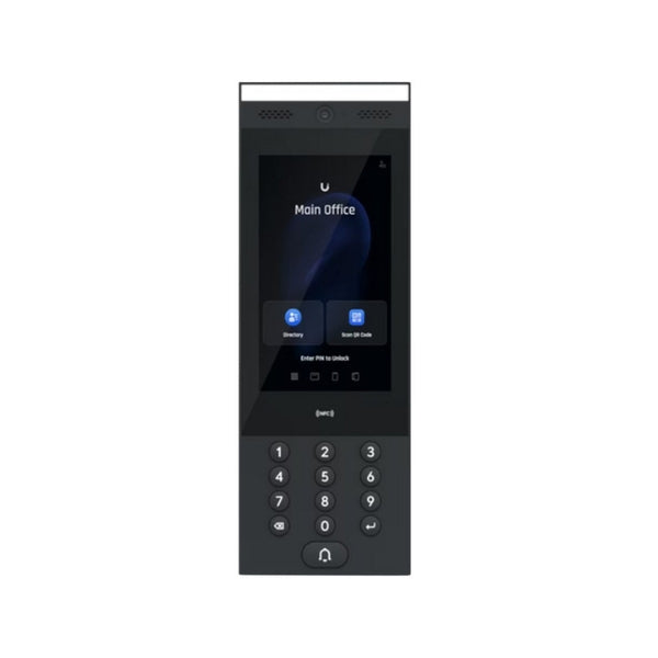 Intercomunicador-Ubiquiti-Intercom-con-Pantalla-7-Cámara-NFC-PIN-PoE-IP65