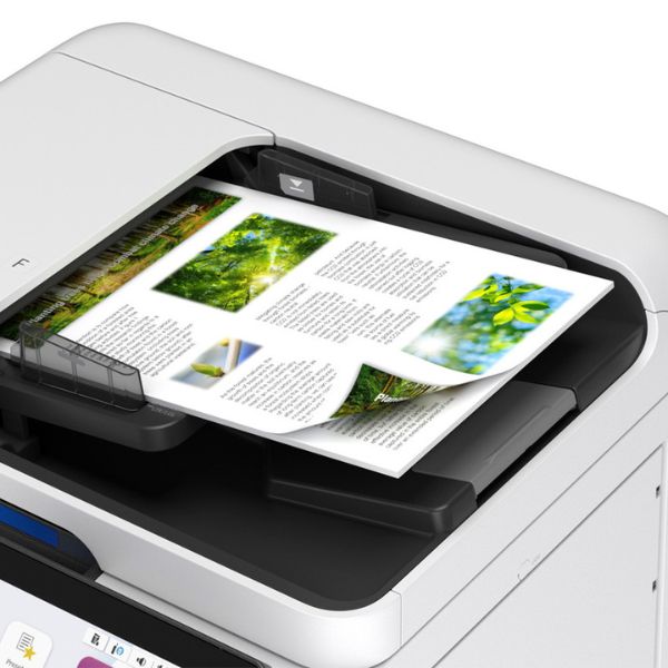 Impresora Epson WorkForce Enterprise AM-C400 Multifuncional Inyección de Tinta - Color - 40 ppm Mono y 40 ppm Color - 600 x 2400 dpi - Ethernet - C11CJ93201
