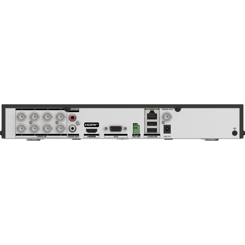 DVR Hikvision - 8 Megapixel (4K) - Audio por Coaxitron - ACUSENSE - Reconocimiento Facial - IDS-7208HUHI-M1/XT