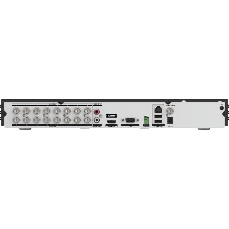DVR Hikvision - 8 Megapixel (4K) - Audio por Coaxitron - ACUSENSE - Reconocimiento Facial - IDS-7216HUHI-M2/XT
