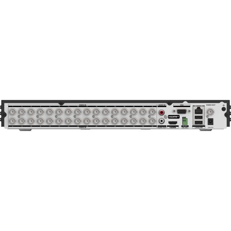 DVR Hikvision - 5 Megapixel Lite - 3K Lite - Acusense (Evita Falsas Alarmas) - Audio por Coaxitron - 2 Bahías de Disco D