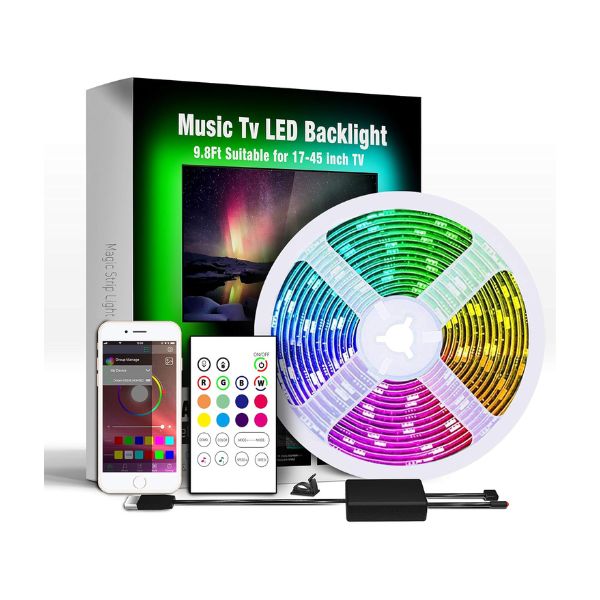 Kit-De-Retroiluminacion-Led-Para-Tv-Con-Control-Remoto-3.3-Pies-Apto-Para-Tv-De2-4-A-40-Pulgadas-portada
