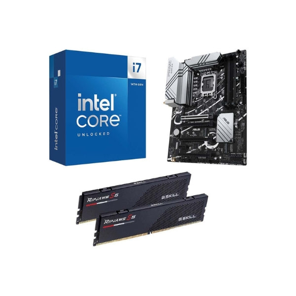 Kit-PC-Intel-Core-i7-14700K, ASUS-Z790-Gaming-WiFi7, G-Skill-Ripjaws-S5-32GB-Kit-DDR5-6000