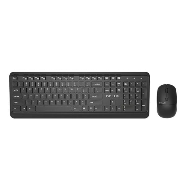 Kit-Teclado-Mouse-Delux-KA190G-M320GX-Inalambrico-front