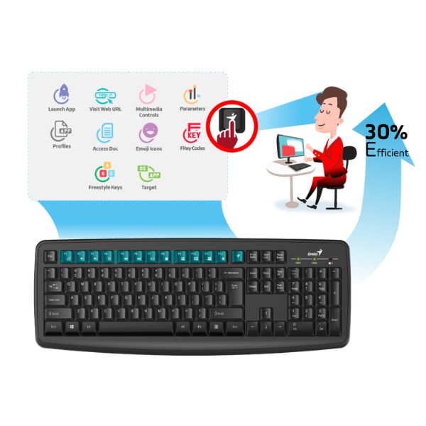 Kit-Teclado-y-Mouse-Genius-KM-8100-Inalambrico-2.4GHz-USB-conecta-3-dispositivos-de-forma-inalambrica-DPI-1000-Negro-aplicaciones2