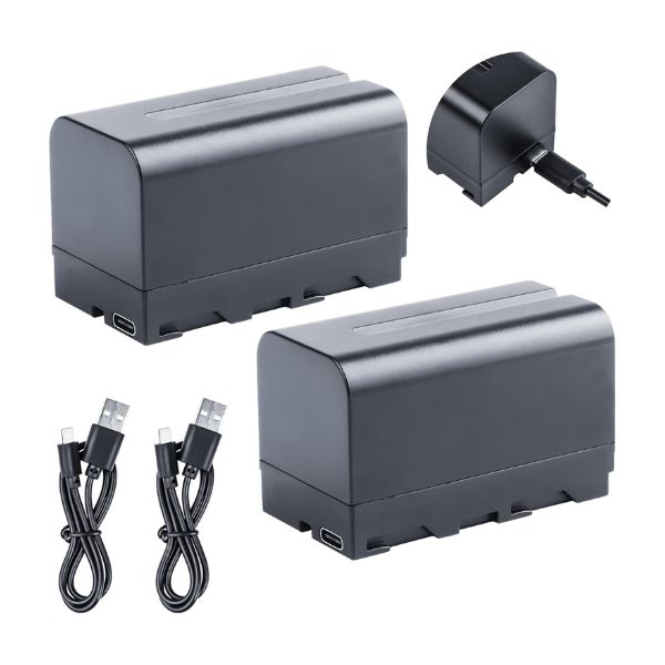 Kit-de-2-Baterias-y-Cargador-GVM-Great-Video-Maker-Bateria-NP-F750