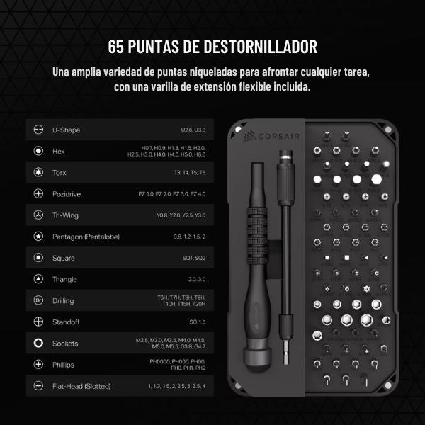 Kit-de-Herramientas-de-Precision-Corsair-para-Montaje-de-PC-65-Puntas-Magnetico-CC-9310003-WW-DS-_3