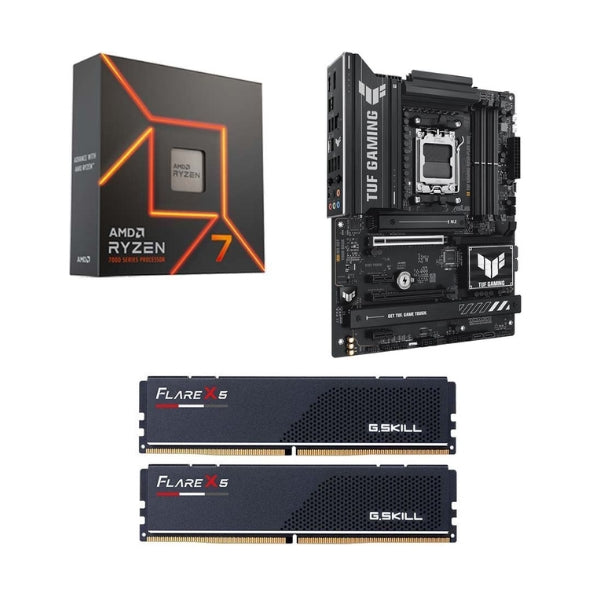 Kit-para-PC-AMD-Ryzen-7-7700X-+-Tarjeta-Madre-ASUS-B850-PLUS-TUF-Gaming-WiFi-AM5-+-Memoria-RAM-32GB-DDR5-6000