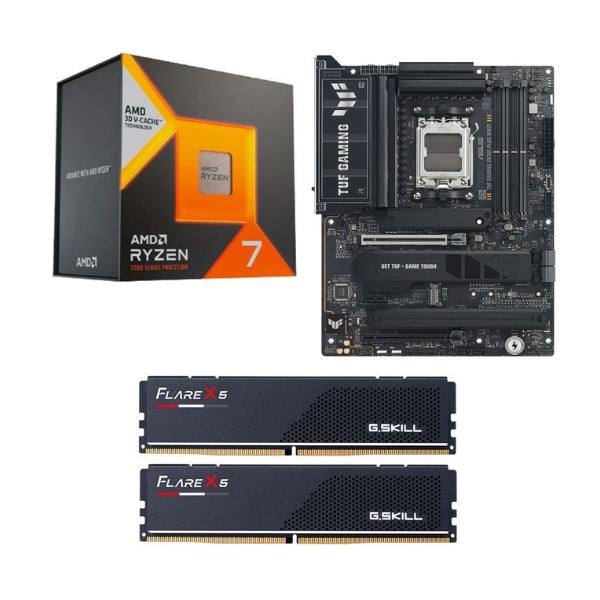 Kit-para-PC-Procesador-AMD-Ryzen-7-7800X3D-8-Núcleos-4,2GHz-96MB-Cache-+-Tarjeta-Madre-ASUS-X870E-Plus-TUF-Gaming-WiFi-Socket-AM5-DDR5-ATX-+-Memoria-RAM-32-GB-DDR5