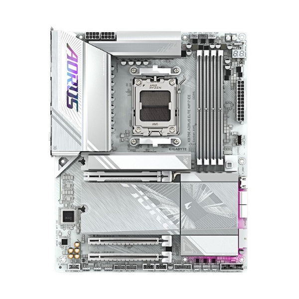 Kit-para-PC-Procesador-AMD-Ryzen-9-9950X3D-16-Núcleos-4,3GHz-128MB-Cache-Tarjeta-Madre-GIGABYTE-X870E-Aorus-Elite-Ice-WiFi7-Socket-AM5-DDR5-ATX