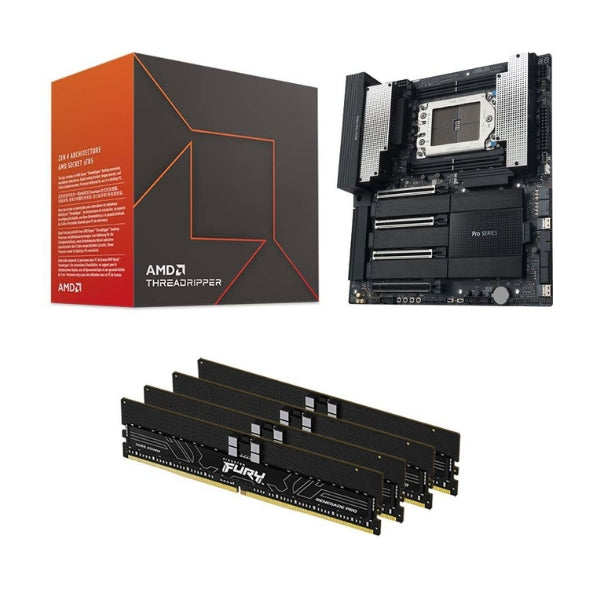 Kit-para-PC-Procesador-AMD-Ryzen-Threadripper-7960X-24-Núcleos-4,20GHz-128MB-Cache-Tarjeta-Madre-ASUS-TRX50-SAGE-Pro-WS-WiFi-A-Socket-sTR5-DDR5-CEB-Memoria-RAM-Kingston-Fury-Renegade-Pro-128-GB-DDR5-5600-ECC-Registered-Black