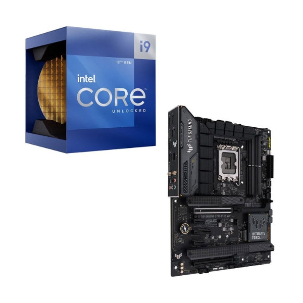 Kit-para-PC-Procesador-Intel-Core-i9-12900K-16-Núcleos-3,2GHz-30MB-Cache-Tarjeta-Madre-ASUS-Z790-Plus-TUF-Gaming-WiFi-Socket-LGA1700-DDR5-ATX