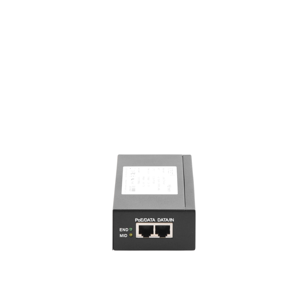 Inyector PoE Hikvision - Inyector Super Hi-PoE - 56 Vcd - 60 Watts - Para Domos HIKVISION PTZ - LAS60-57CN-RJ45